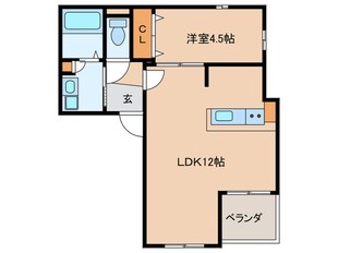 DELA庄内の物件間取画像